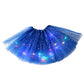 🎉 2026 Sale — Over 37,000 Sold! 💞 LED Light Up Sequin Tutu Skirt Star Mesh Princess Skirt for Girls and Adults