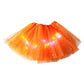 🎉 2026 Sale — Over 37,000 Sold! 💞 LED Light Up Sequin Tutu Skirt Star Mesh Princess Skirt for Girls and Adults