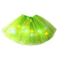 🎉 2026 Sale — Over 37,000 Sold! 💞 LED Light Up Sequin Tutu Skirt Star Mesh Princess Skirt for Girls and Adults