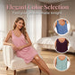 🎉 2026 Sale — Over 31,000 Sold!🌙 Women's Lace V-Neck Nightdress Loose Modal Slip Sleepwear 💤