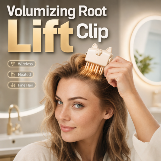🔥 2026 Sale — Over 28,000 Sold! 💇 Rechargeable Wireless Hair Root Volumizing Clip