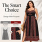 🎉 2026 Sale — Over 36,000 Sold!🌻 Women Plus Size Boho Spaghetti Strap Maxi Dress 🌸