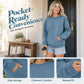 🎉 2026 Sale — Over 40,000 Sold!🧸 Women's Casual Oversized Crewneck Sweatshirt ☕