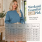 🎉 2026 Sale — Over 40,000 Sold!🧸 Women's Casual Oversized Crewneck Sweatshirt ☕
