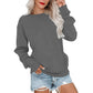 🎉 2026 Sale — Over 40,000 Sold!🧸 Women's Casual Oversized Crewneck Sweatshirt ☕