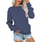 🎉 2026 Sale — Over 40,000 Sold!🧸 Women's Casual Oversized Crewneck Sweatshirt ☕