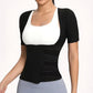 🎉 2026 Sale — Over 25,000 Sold! 💞 Women's Compressive Body Shaper – Sculpt & Sweat 🌸