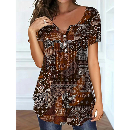 🎉 2026 Sale — Over 43,000 Sold! 💞 Women's Casual V-Neck Top – Chic Comfort for Every Day 🌸