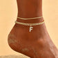 🎉 2026 Sale — Over 22,000 Sold! 💞 Dainty Layered Gold Initial Anklets for Women – Summer Charm 🌸