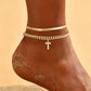 🎉 2026 Sale — Over 22,000 Sold! 💞 Dainty Layered Gold Initial Anklets for Women – Summer Charm 🌸