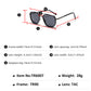 🎉 2026 Sale — Over 31,000 Sold! 💞 Polarized UV400 Square Sunglasses – Sharp & Shielded 🌸