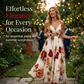 🎉 2026 Sale — Over 36,000 Sold! 💞 Women's Printed Spaghetti Strap Maxi Dress – Summer Garden Elegance 🌸