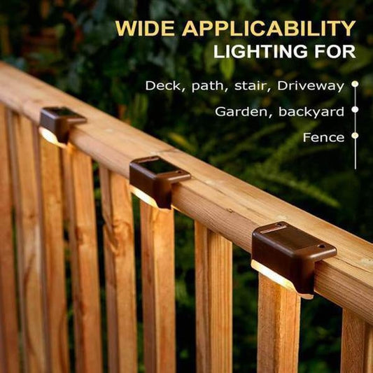 🎉 2026 Sale — Over 28,000 Sold! 💞 Waterproof Outdoor Solar Deck Lights – Gentle Safety After Dark 🌸