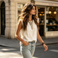🎉 2026 Sale — Over 26,000 Sold! 💞 Women's Round Neck Sleeveless Lace Top