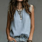🎉 2026 Sale — Over 26,000 Sold! 💞 Women's Round Neck Sleeveless Lace Top