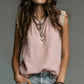 🎉 2026 Sale — Over 26,000 Sold! 💞 Women's Round Neck Sleeveless Lace Top