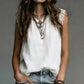 🎉 2026 Sale — Over 26,000 Sold! 💞 Women's Round Neck Sleeveless Lace Top