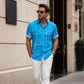 🎉 2026 Sale — Over 36,200 Sold!💞 Men’s Geometric Print Relaxed‑Fit Button‑Down Shirt