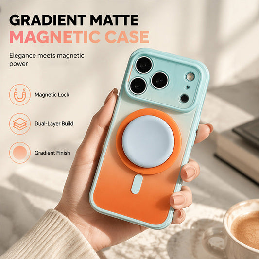 🎉 2026 Sale — Over 29,000 Sold! 💞 Magnetic Gradient Phone Case with Built-in Stand