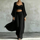 🎉 2026 Sale — Over 26,000 Sold! 💞 Women's Loose 3-Piece Cardigan Pants Set