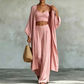🎉 2026 Sale — Over 26,000 Sold! 💞 Women's Loose 3-Piece Cardigan Pants Set