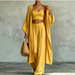🎉 2026 Sale — Over 26,000 Sold! 💞 Women's Loose 3-Piece Cardigan Pants Set