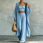🎉 2026 Sale — Over 26,000 Sold! 💞 Women's Loose 3-Piece Cardigan Pants Set