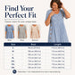 🎉 2026 Sale — Over 28,000 Sold! 💞 Women's Casual Striped Relaxed Fit Dress