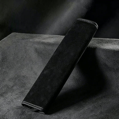 🚗 2026 Sale — Over 41,000 Sold! 🧶 Universal Faux Suede Car Seat Belt Shoulder Cover Extended Cushion Padding