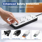 🎉 2026 Sale — Over 37,000 Sold! 💞 Multi-Outlet Power Strip with Extension Cord