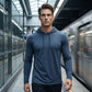🎉 2026 Sale — Over 31,000 Sold! 💞 Men's Breathable Long-Sleeve Hooded T-Shirt