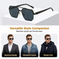 🎉 2026 Sale — Over 27,000 Sold! 💞 Men's Stylish Geometric Polygon Sunglasses