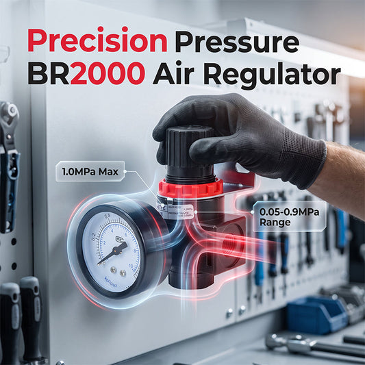 🎉 2026 Sale — Over 11,000 Sold! 💞 Pneumatic Air Filter Regulator and Lubricator Unit