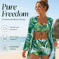 🎉 2026 Sale — Over 22,000 Sold! 💞 Women Tropical Print 3-Piece Swimwear Set