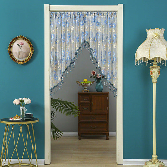 🎉 2026 Sale — Over 18,000 Sold! 💞 Lace Short Door Curtain with Tassels