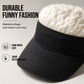 🎉 2026 Sale — Over 17,000 Sold! 💞 Creative Wig Sun Visor Hat