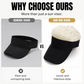🎉 2026 Sale — Over 17,000 Sold! 💞 Creative Wig Sun Visor Hat