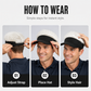 🎉 2026 Sale — Over 17,000 Sold! 💞 Creative Wig Sun Visor Hat