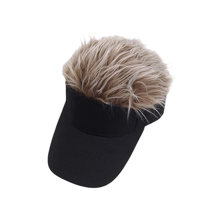 🎉 2026 Sale — Over 17,000 Sold! 💞 Creative Wig Sun Visor Hat