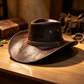 🎉 2026 Sale — Over 16,000 Sold! 💞 Vintage Wide Brim Cowboy Hat with Strap