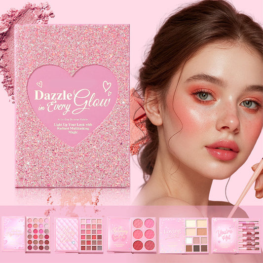 🎉 2026 Sale — Over 26,000 Sold! 💞 All-in-One Makeup Palette Book Set