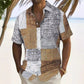 👔 2026 Sale — Over 21 900 Sold!🎨 Men's Contrast Color Pattern Shirt