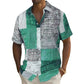 👔 2026 Sale — Over 21 900 Sold!🎨 Men's Contrast Color Pattern Shirt