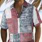 👔 2026 Sale — Over 21 900 Sold!🎨 Men's Contrast Color Pattern Shirt