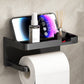 🎉 2026 Sale — Over 32000 Sold! 💰 Wall-Mounted Toilet Paper Holder with Storage Shelf practical