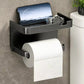 🎉 2026 Sale — Over 32000 Sold! 💰 Wall-Mounted Toilet Paper Holder with Storage Shelf practical
