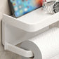 🎉 2026 Sale — Over 32000 Sold! 💰 Wall-Mounted Toilet Paper Holder with Storage Shelf practical