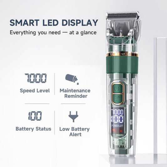 🎉 2026 Sale — Over 39000 Sold! 💰 Quiet Pet Clipper with LED Display user-friendly