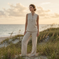 🎉 2026 Sale — Over 38,000 Sold! 💞 Women's Minimalist Sleeveless Top & Wide-Leg Pants Set