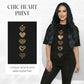 ❤️ 2026 Sale — Over 25300 Sold!✨Women's Heart Print Short Sleeve T-Shirt – Loose Fit 👕
